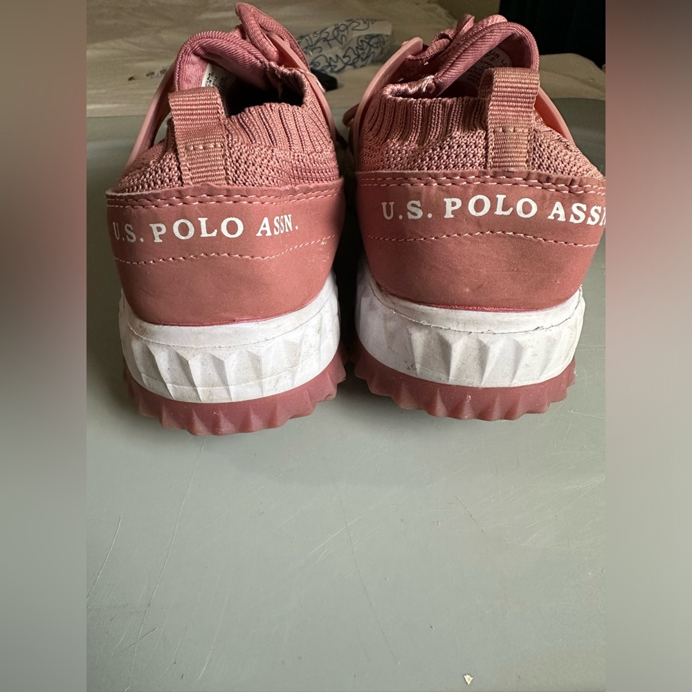 U.S. Polo Assn. athletic shoes color pink
